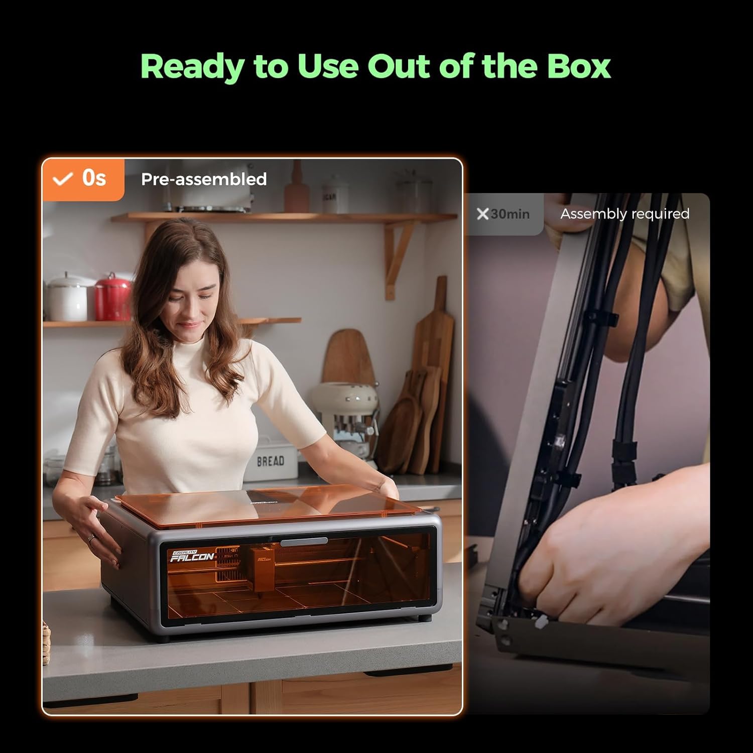 Thumbnail 5 de Creality Falcon A1 graveur laser 10W 📷