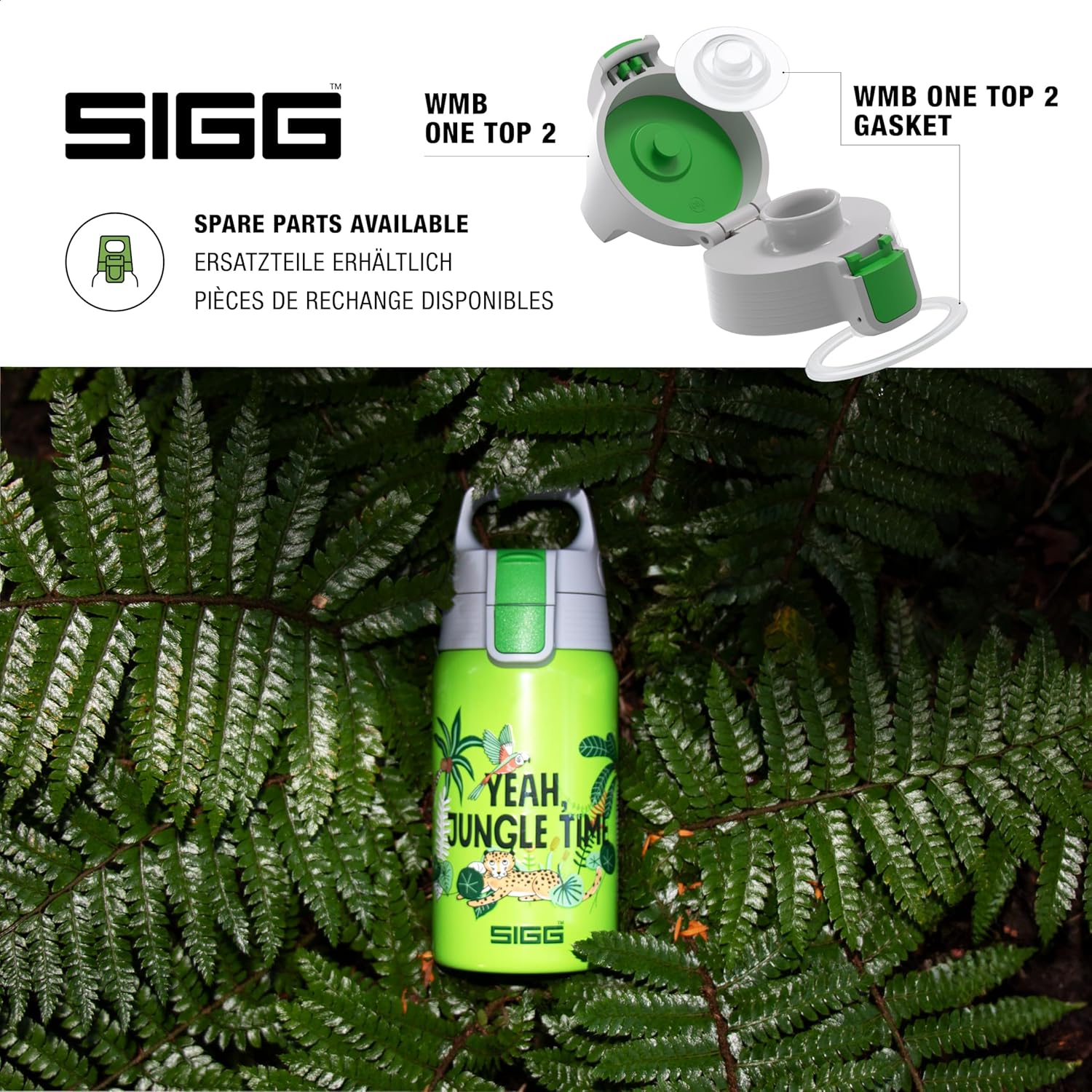 Thumbnail 3 de Sigg Shield One Cantimplora infantil 0,5 L acero inoxidable 🥤