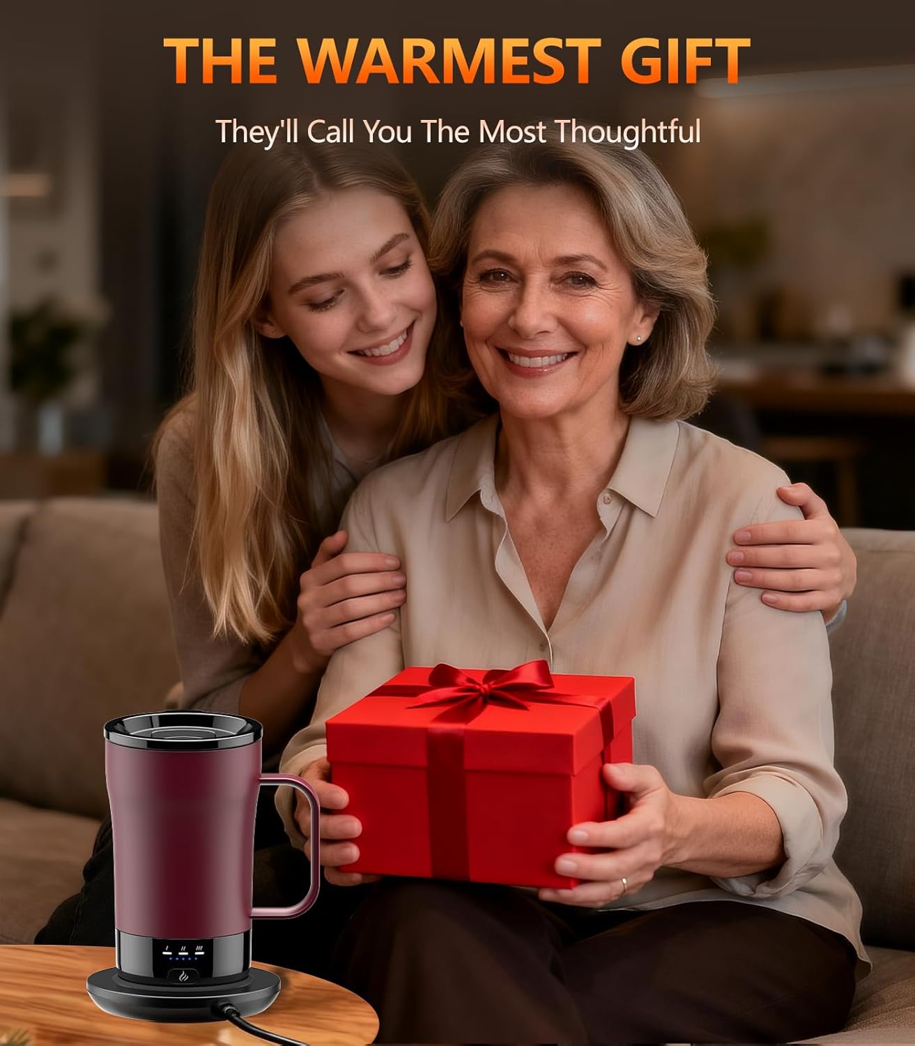 Thumbnail 6 de Self-Heating Coffee Mug 14oz, Temp Control