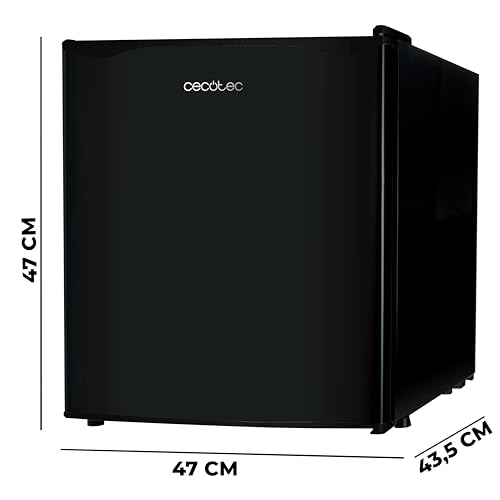 Detalle de Cecotec GrandCooler 20000 SilentCompress Black E, frigorífico mini de 46 L