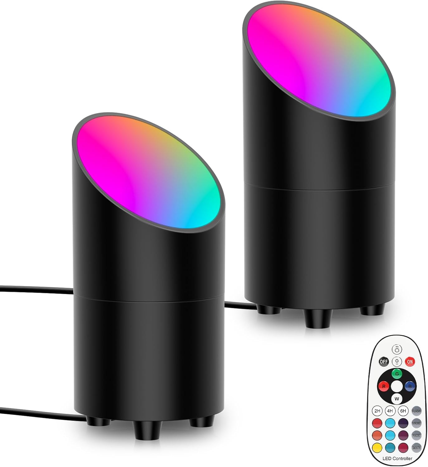 Detalle de Onforu RGB Uplights