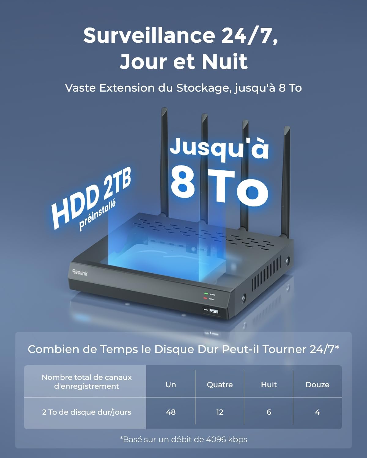 Thumbnail 6 de Reolink Lumus 2K Caméra Extérieure