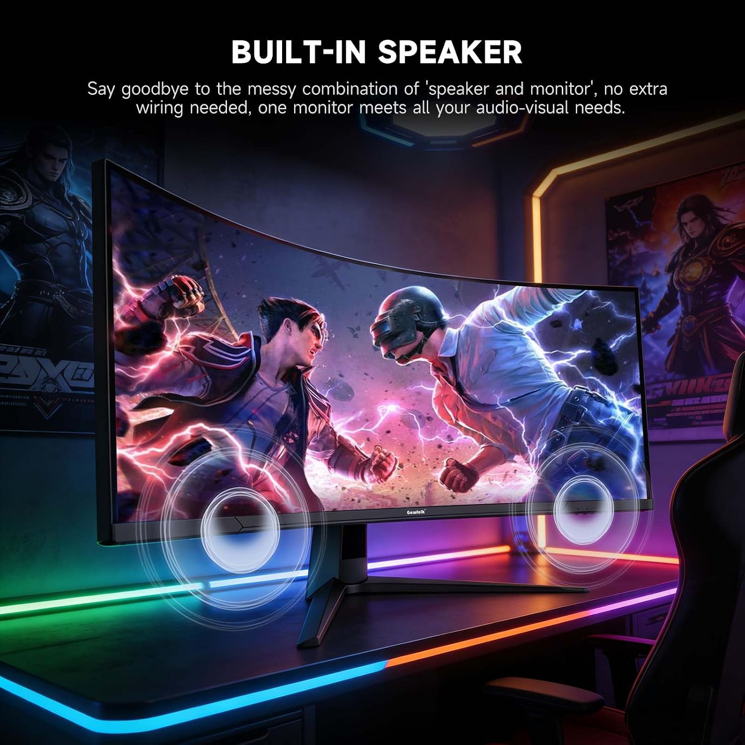Thumbnail 5 de Gawfolk 45 inch Ultra-Wide Curved Monitor: A practical, high-refresh choice for work and play