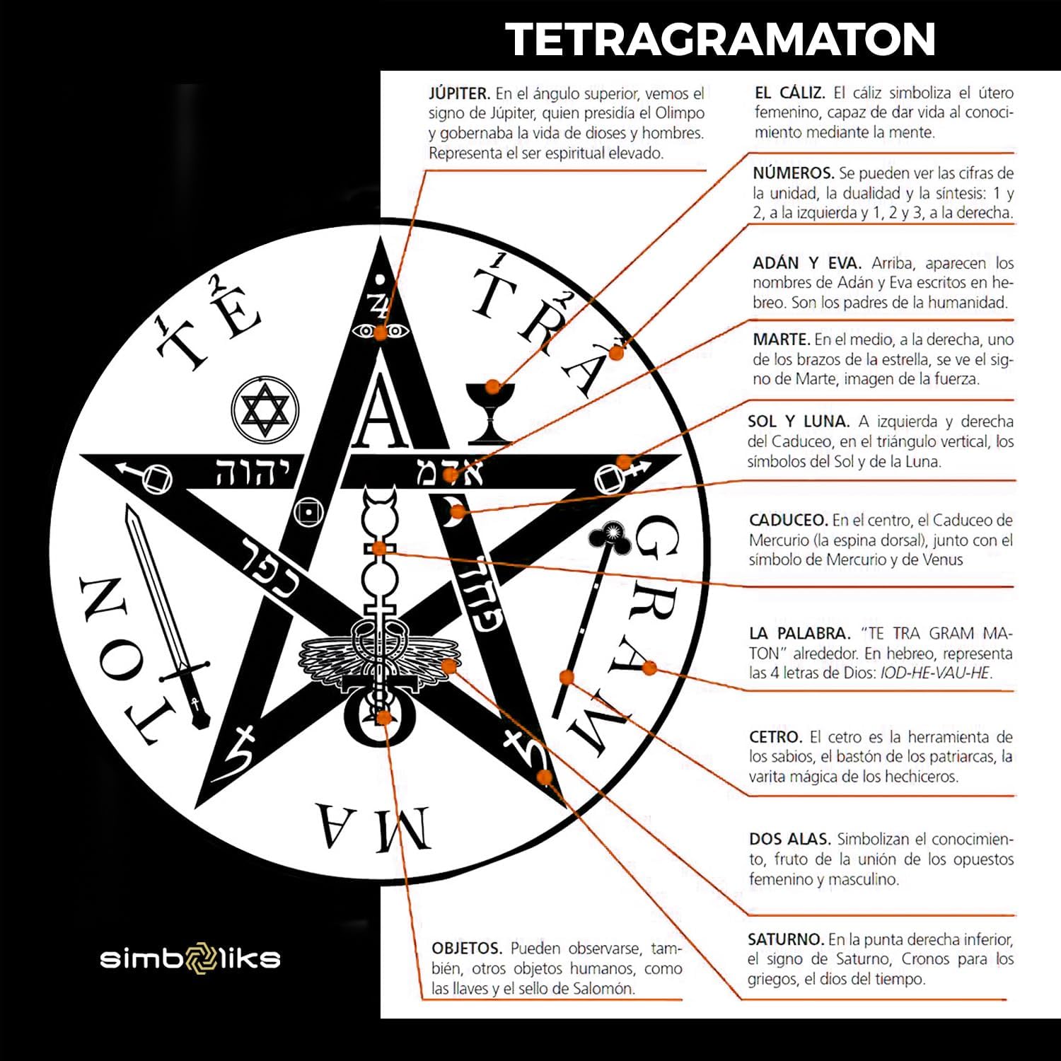 Thumbnail 6 de Simboliks Tetragrammaton Pulsera Protector