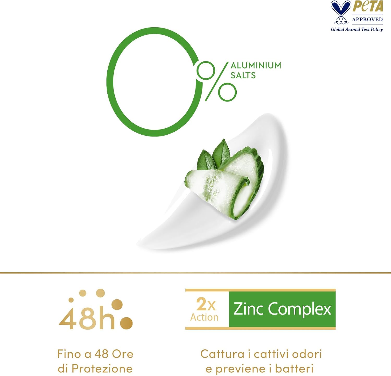 Detalle 2 de Dove Advanced Roll On 0% sali 48 ore
