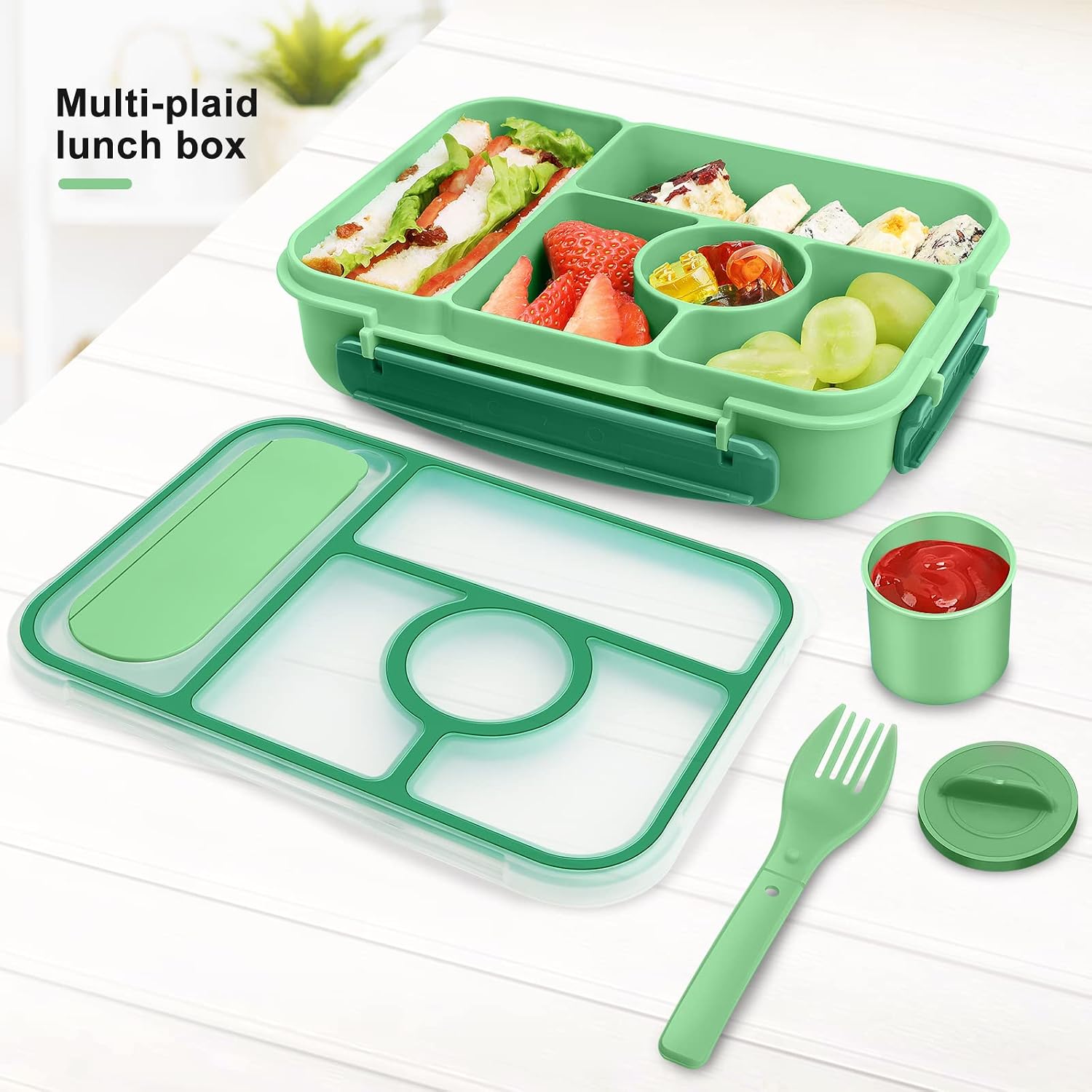 Detalle 2 de Amathley Brotdose 1300 ml Bento Box 🍱