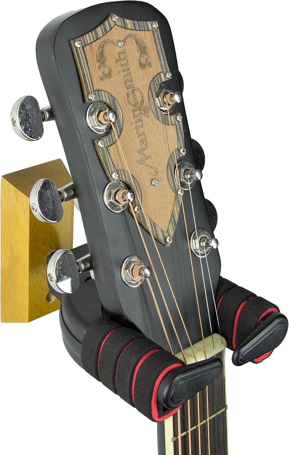 Thumbnail 6 de RockJam Colgador pared para guitarra con brazos acolchados, paquete doble 🎸