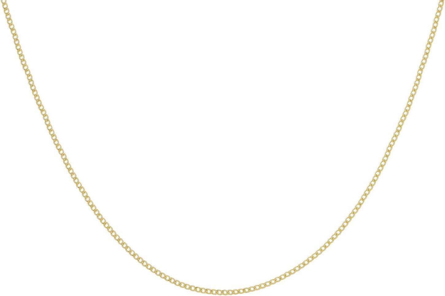 Detalle 2 de 14 Carat / 585 Chaine Gourmette en Or Jaune – Larguer 2,3 mm – Unisexe