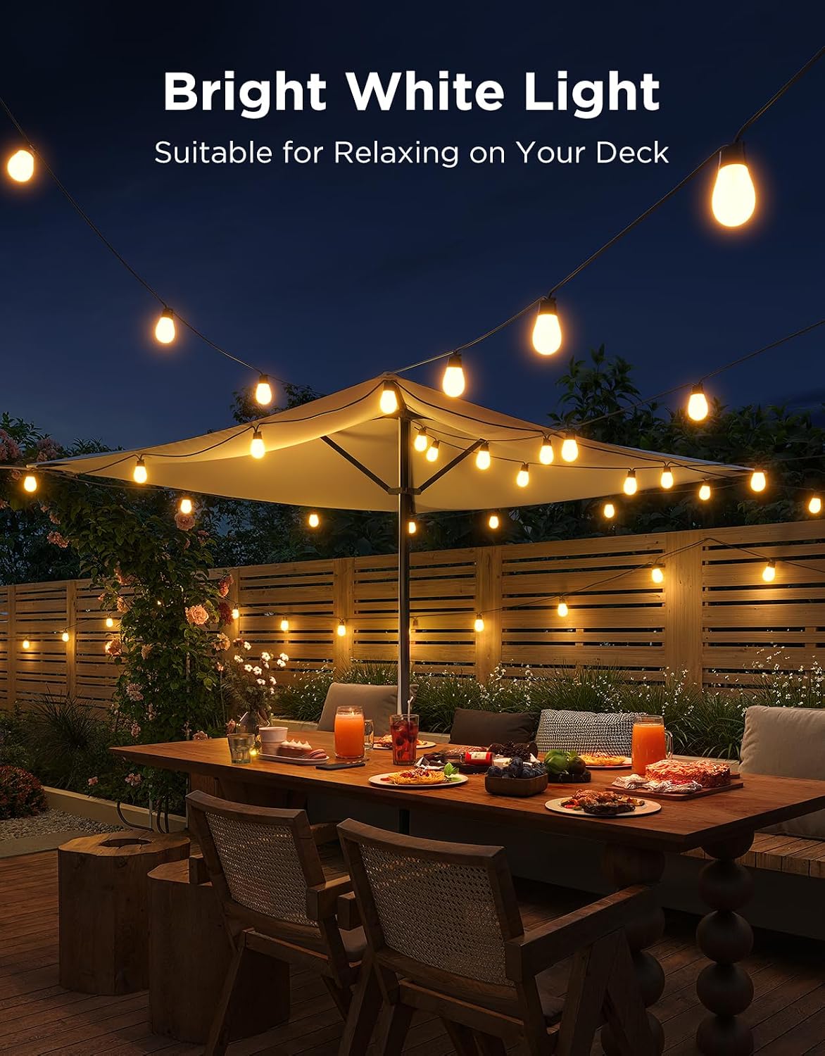 Detalle 1 de Govee Outdoor String Lights, 96 ft