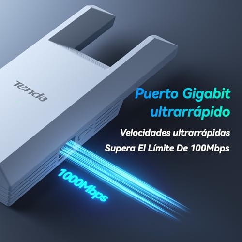 Thumbnail 3 de Tenda A18 Pro AC1200 repetidor WiFi doble banda con puerto Gigabit (hasta 150 m²)