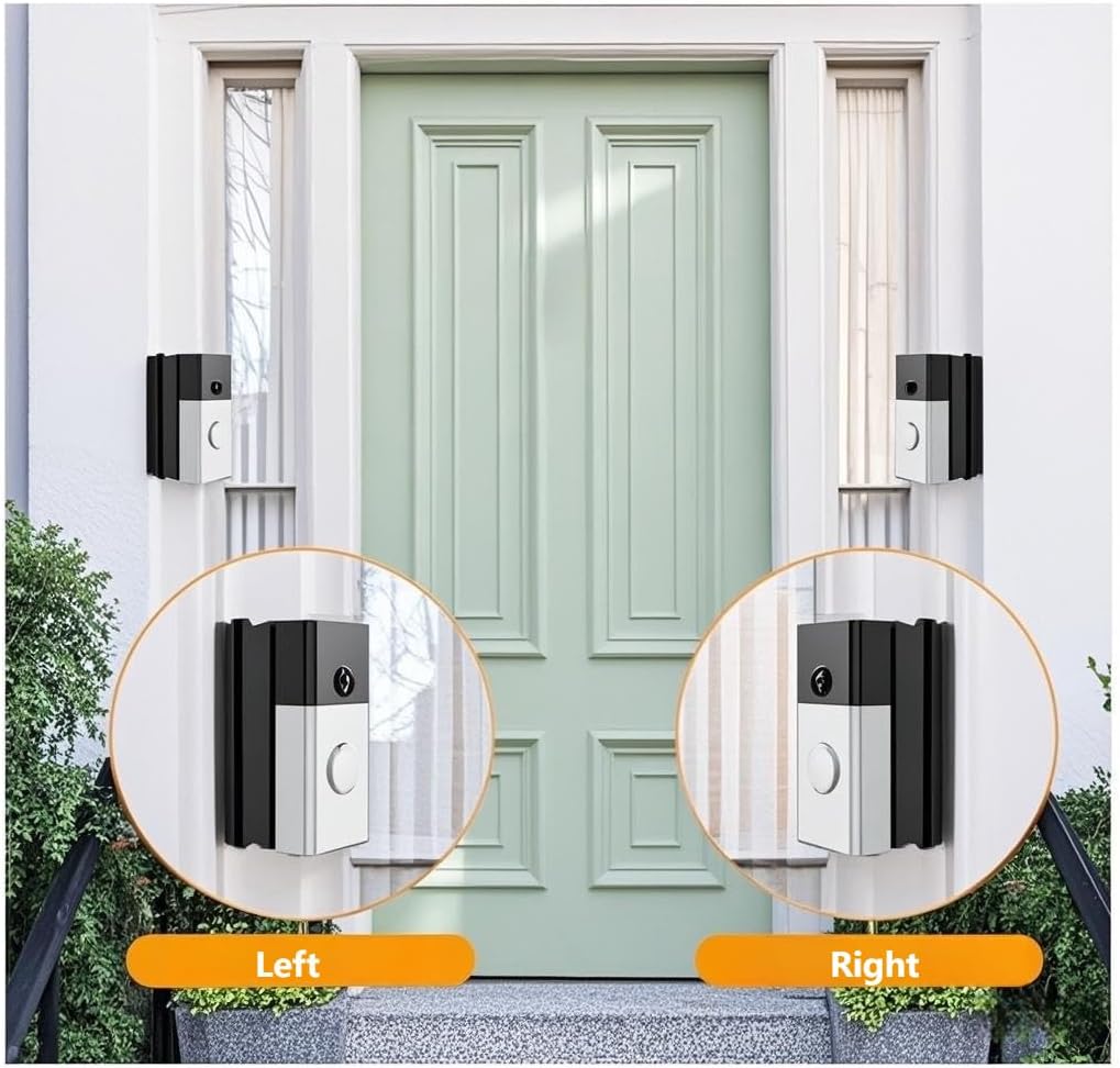 Thumbnail 4 de YUWING Adjustable Angle Mount for Video Doorbell 2/3/3 Plus/4 – Replacement Wedge Kit