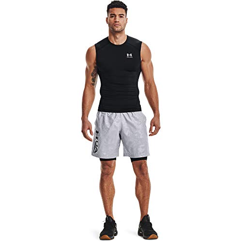 Detalle de Under Armour Uomo UA HG Armour Comp SL Shirt – maglietta compressione senza maniche in HeatGear