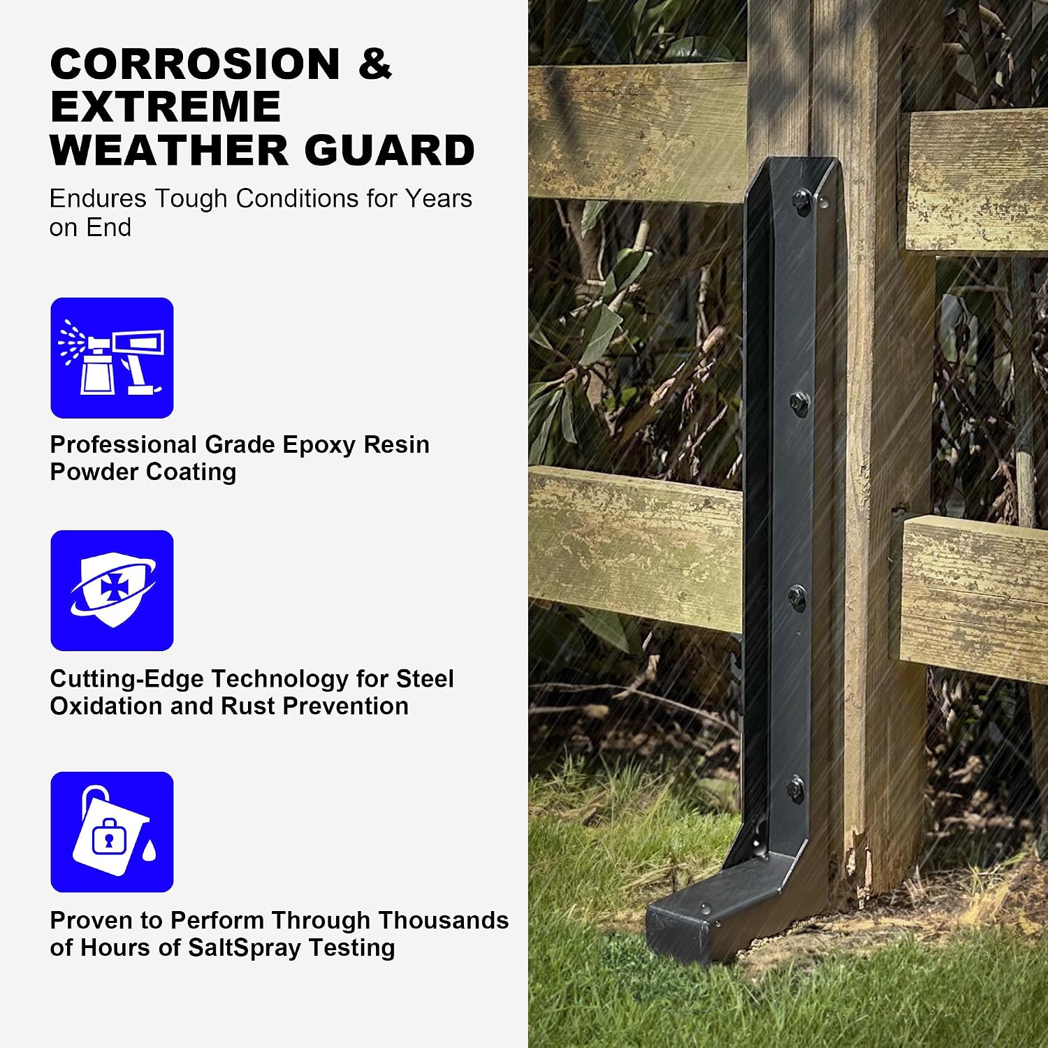 Thumbnail 5 de AKINGKONG Fence Post Repair Kit 11-Gauge