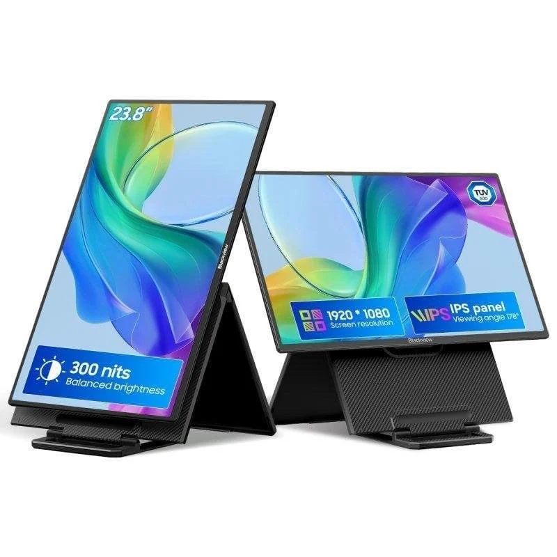 Detalle de Monitor Blackview Table 10 23,8" FullHD IPS 100 Hz (Altavoz, USB-C Carga Inversa) – ficha de compra