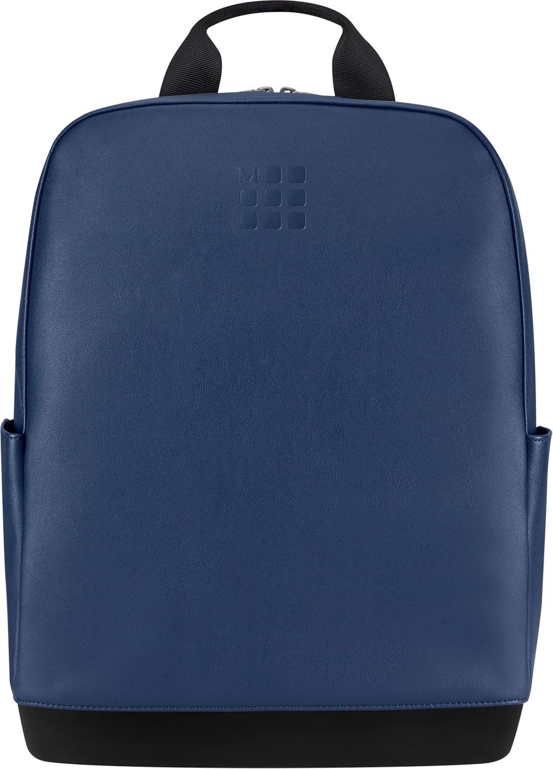 Detalle de Moleskine Zaino Zaino Collezione Classic con porta PC fino a 14” e tasca dedicata per iPad, Blu Zaffiro (30 x 41 x 12 cm)