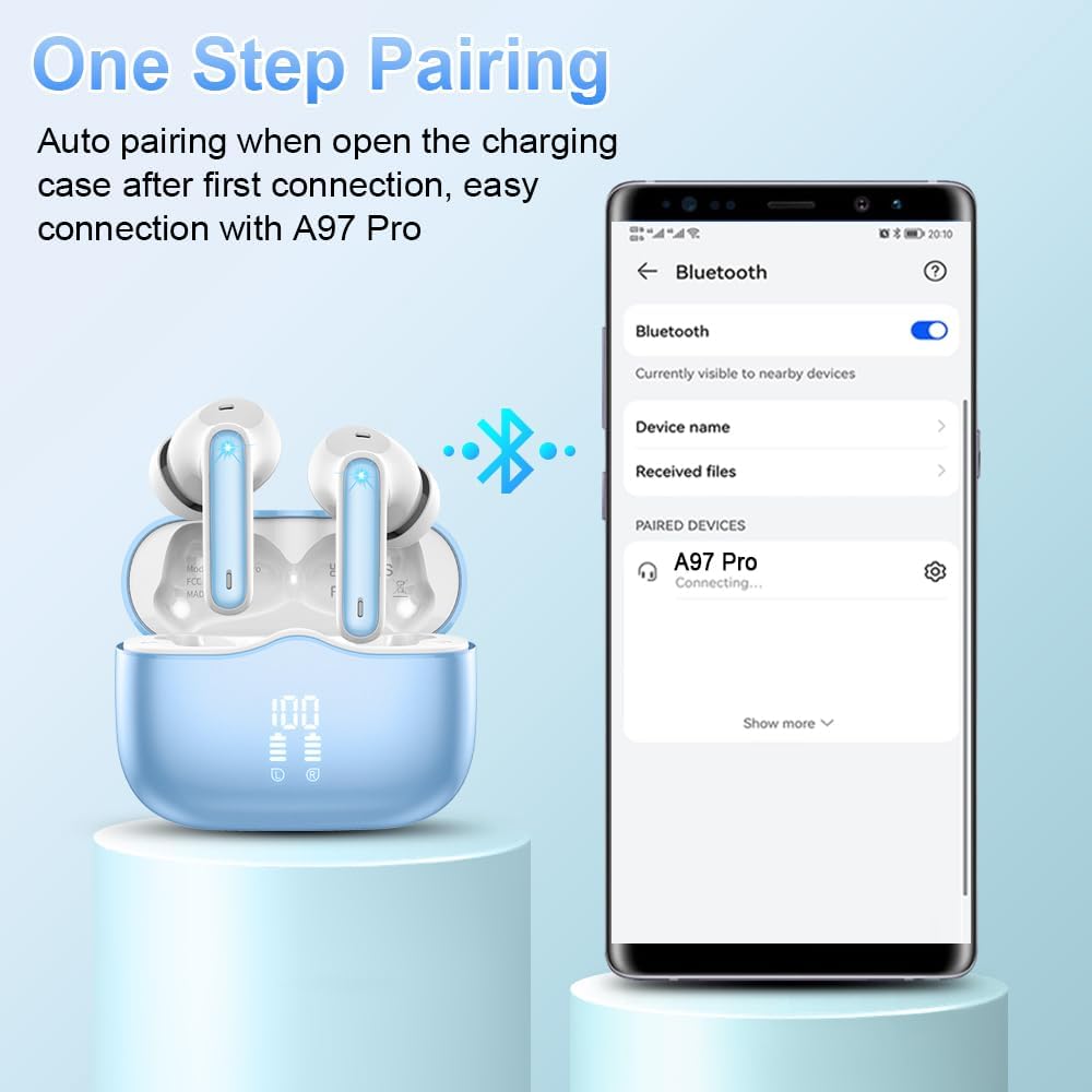 Thumbnail 6 de Bluetooth In-Ear Kopfhörer A97 15 m Reichweite