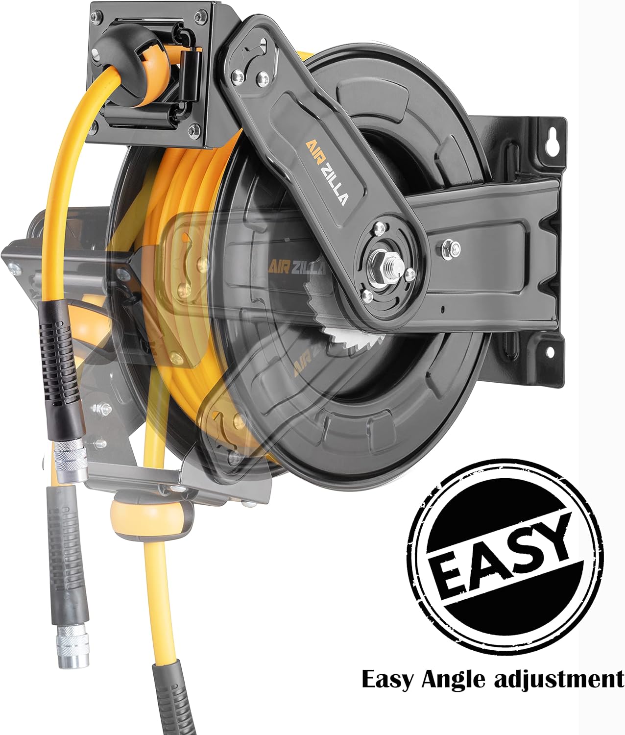 Detalle de AIRZILLA Retractable Air Hose Reel, 3/8-Inch Hose