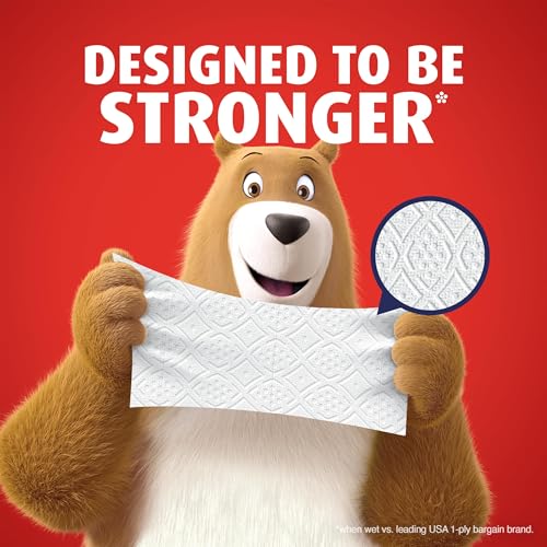 Detalle de Charmin Ultra Strong Toilet Paper, 6 Mega Rolls (24 Regular Rolls) - 2-Ply, Diamond Texture
