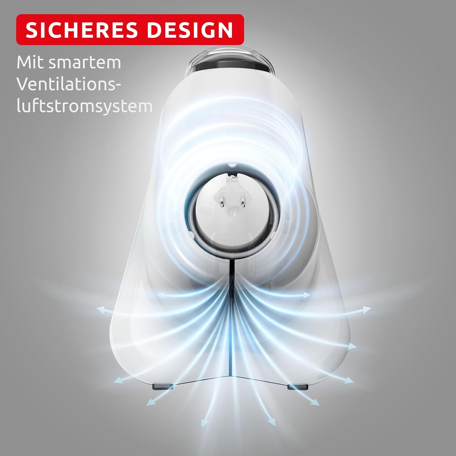 Thumbnail 3 de Moulinex Fresh Express Elektrische Gemüsereibe 5-in-1 (DK855HE0) – Direktserviersystem, Grau