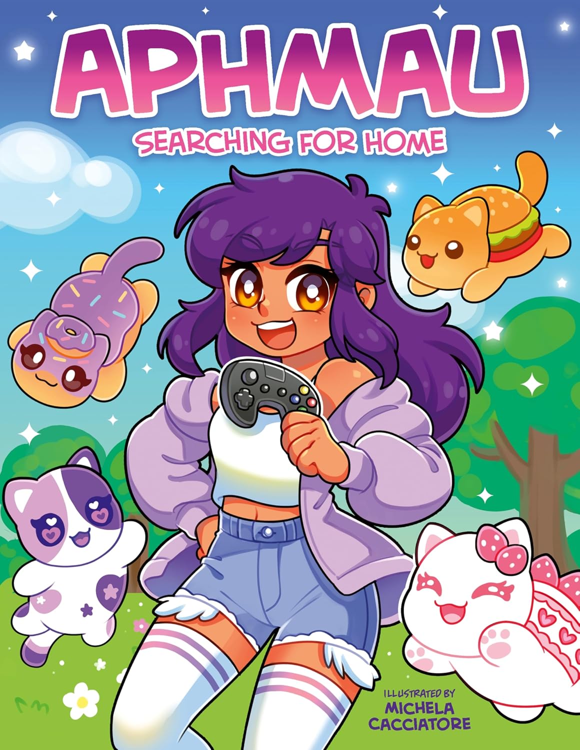 Detalle de Aphmau: Searching for Home Graphic Novel for Readers Aged 8–12