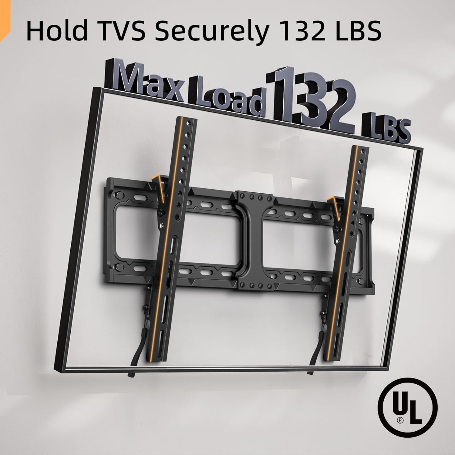 Detalle 2 de IWORKBOARD Tilting TV Mount 132 lbs