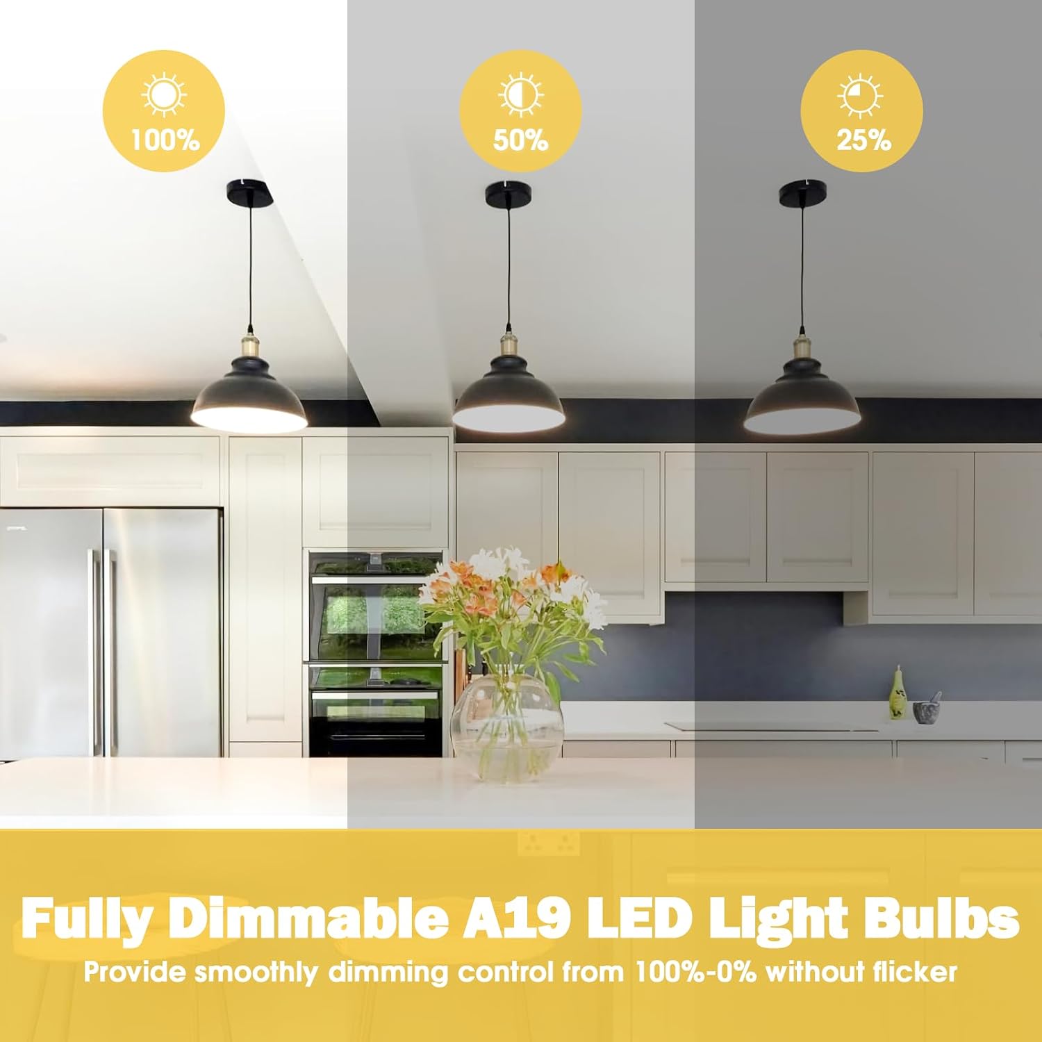 Detalle 2 de Maylaywood A19 LED Light Bulb 3000K