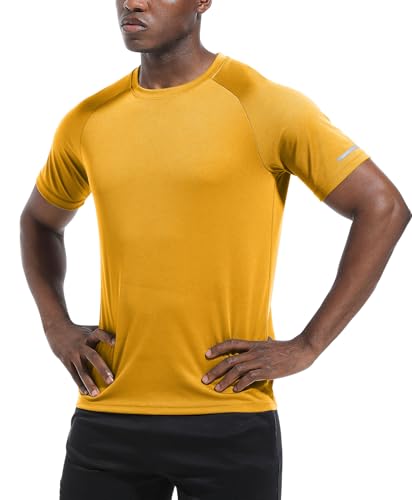 Detalle de Boyzn 5er Pack Sport T-Shirts Herren – Funktionsshirt mit Mesh, 4-Wege-Stretch & Reflexstreifen