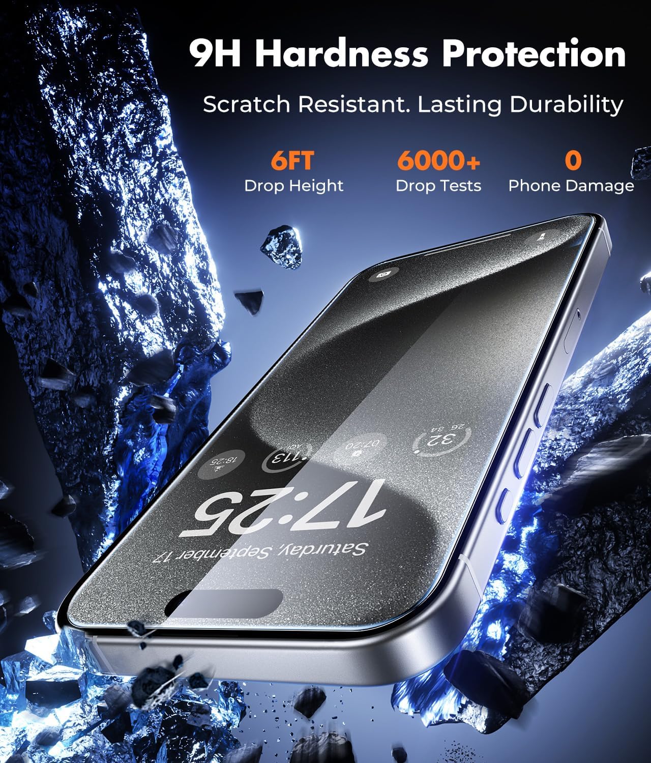 Detalle de UNBREAKcable 3-Pack Screen Protector 6.7 inch