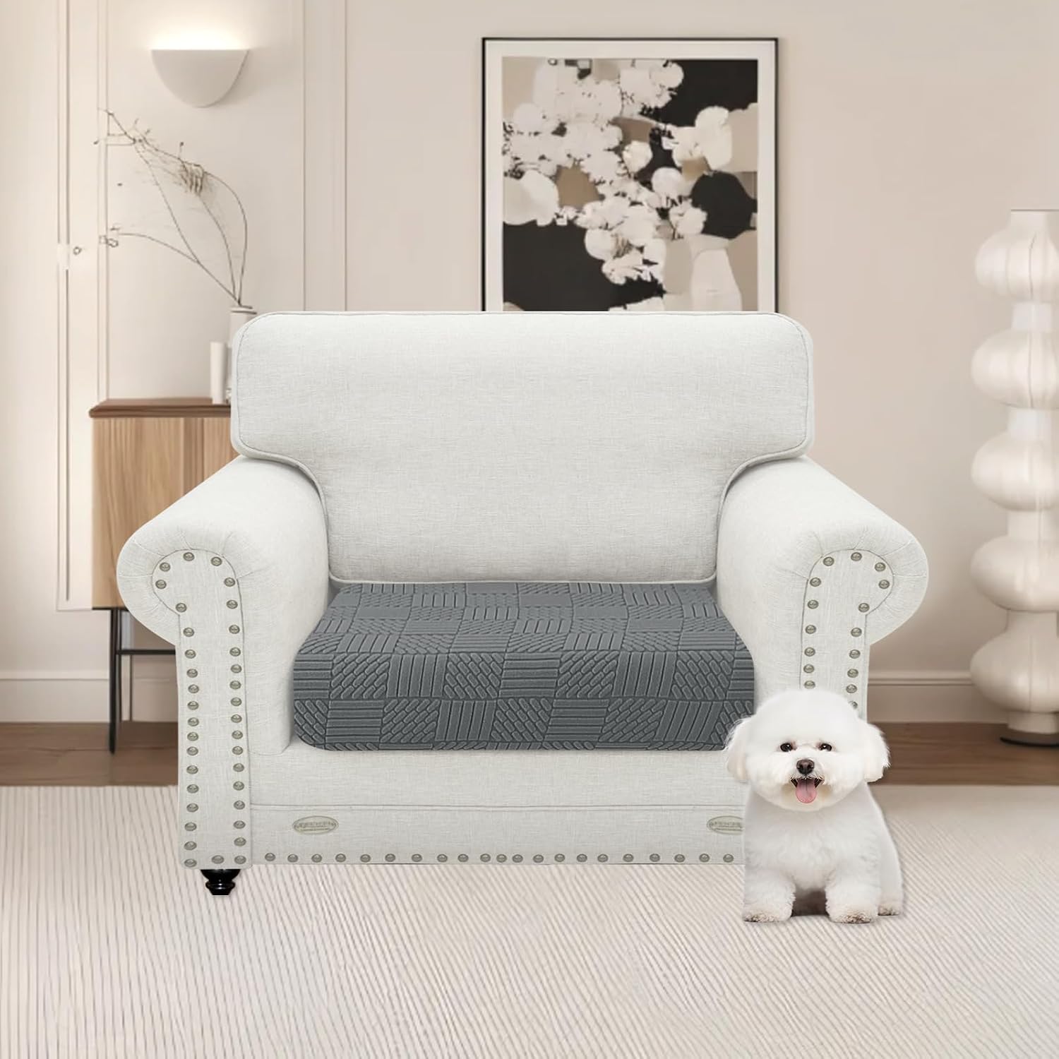 Detalle de Ystyle Copriseduta Divano Elasticizzato Grande 1 Posto