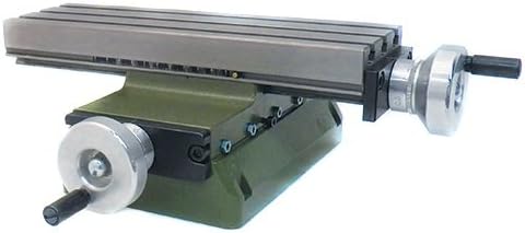 Detalle de Proxxon 24106 KT 230 – metalowy stół krzyżowy 270 × 80 mm, srebrny