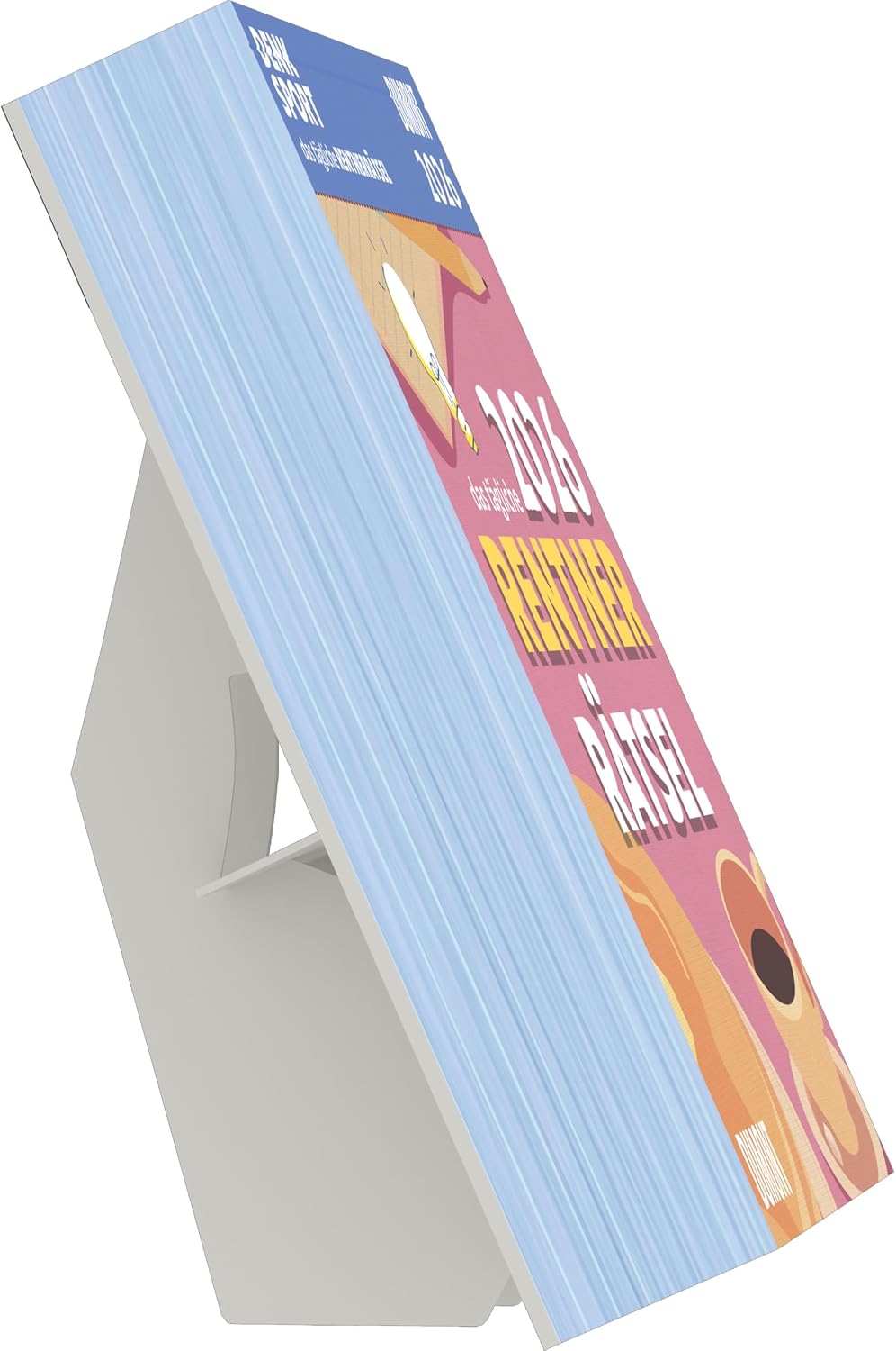 Detalle 2 de DUMONT Das tägliche Rentnerrätsel 2026 – Tageabreißkalender 12 x 16 cm, 313 Seiten