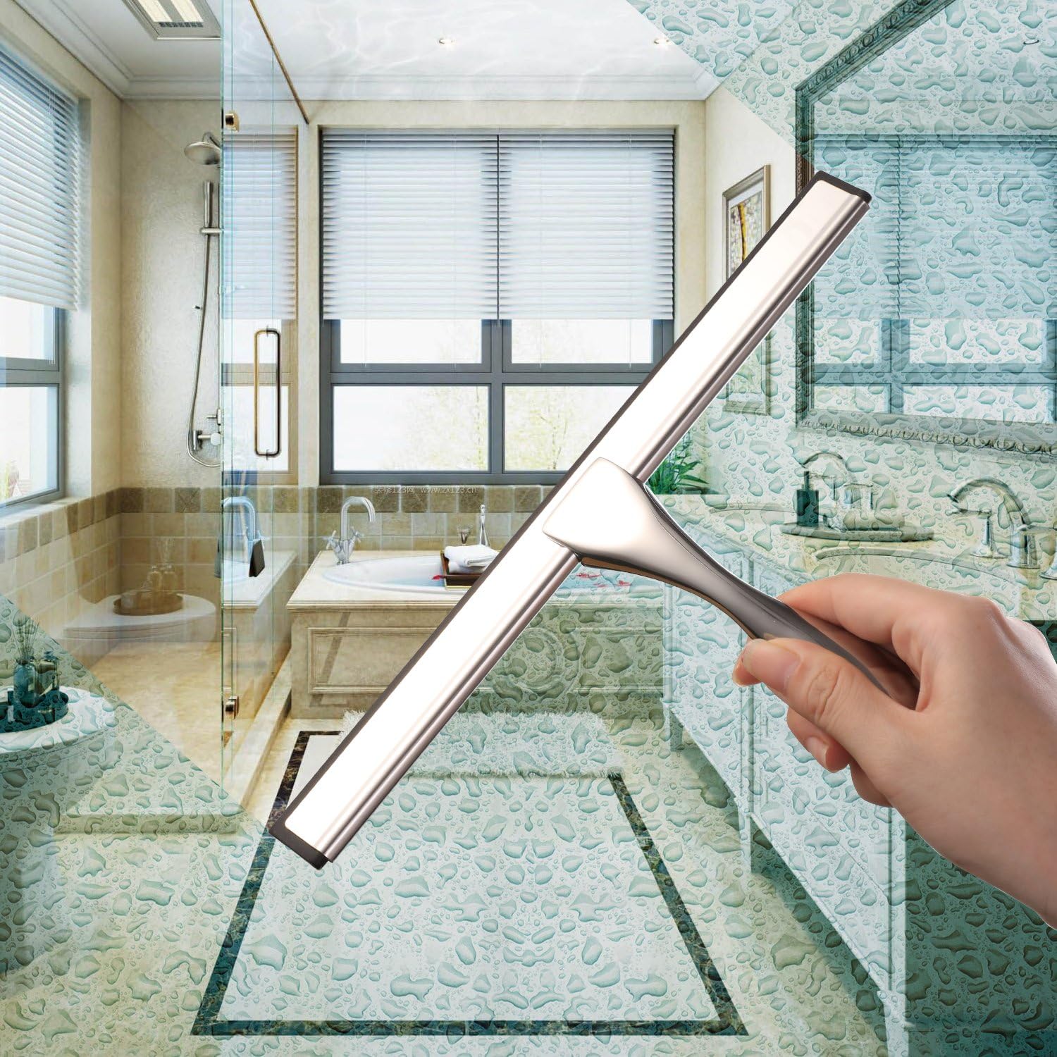 Thumbnail 2 de Hiware All-Purpose Squeegee 10 Inches
