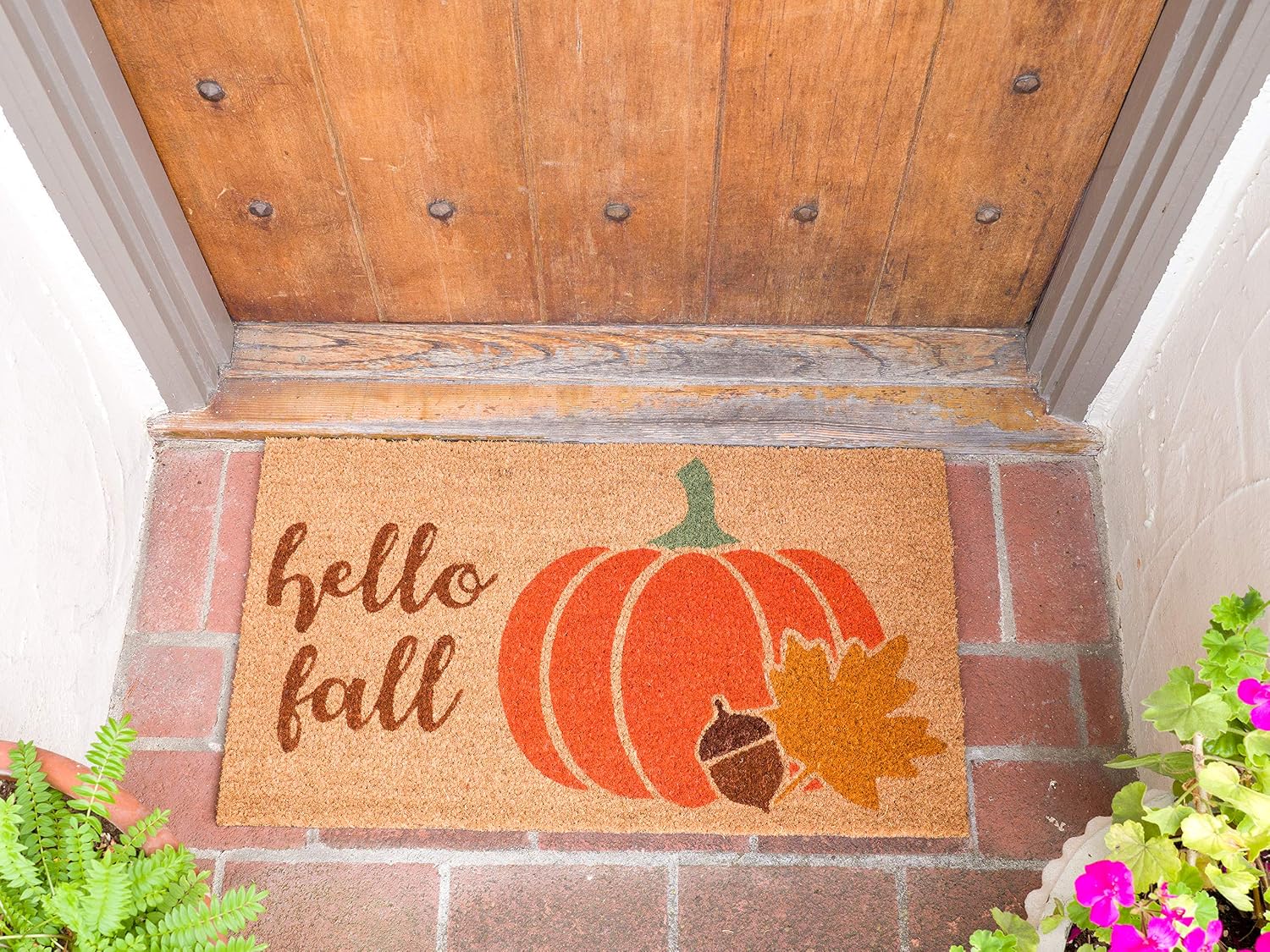 Detalle de KAF Home Coir Doormat 17 by 30 Inches