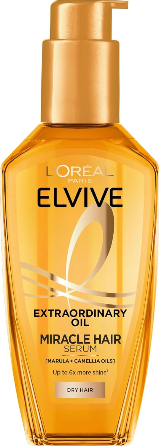 Imagen de L'Oréal Paris Elvive Extraordinary Oil Miracle Shine Hair Serum 100ml – a practical, multi-use serum en OfertitasTOP