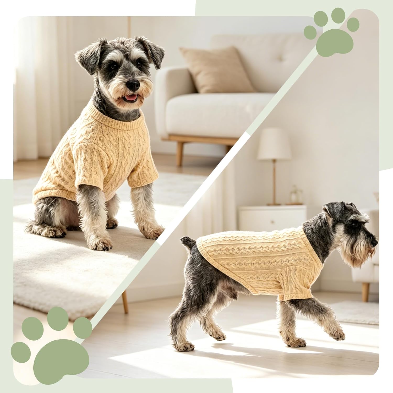 Thumbnail 3 de COOHAMS Dog Sweaters, X-Large