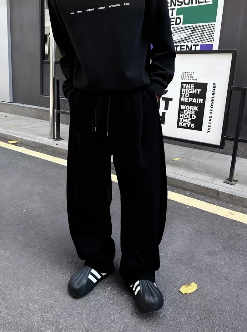 Thumbnail 2 de CLOAKA Herren Jogginghose aus Baumwolle – baggy Sweatpants mit Kordelzug & Seitentaschen