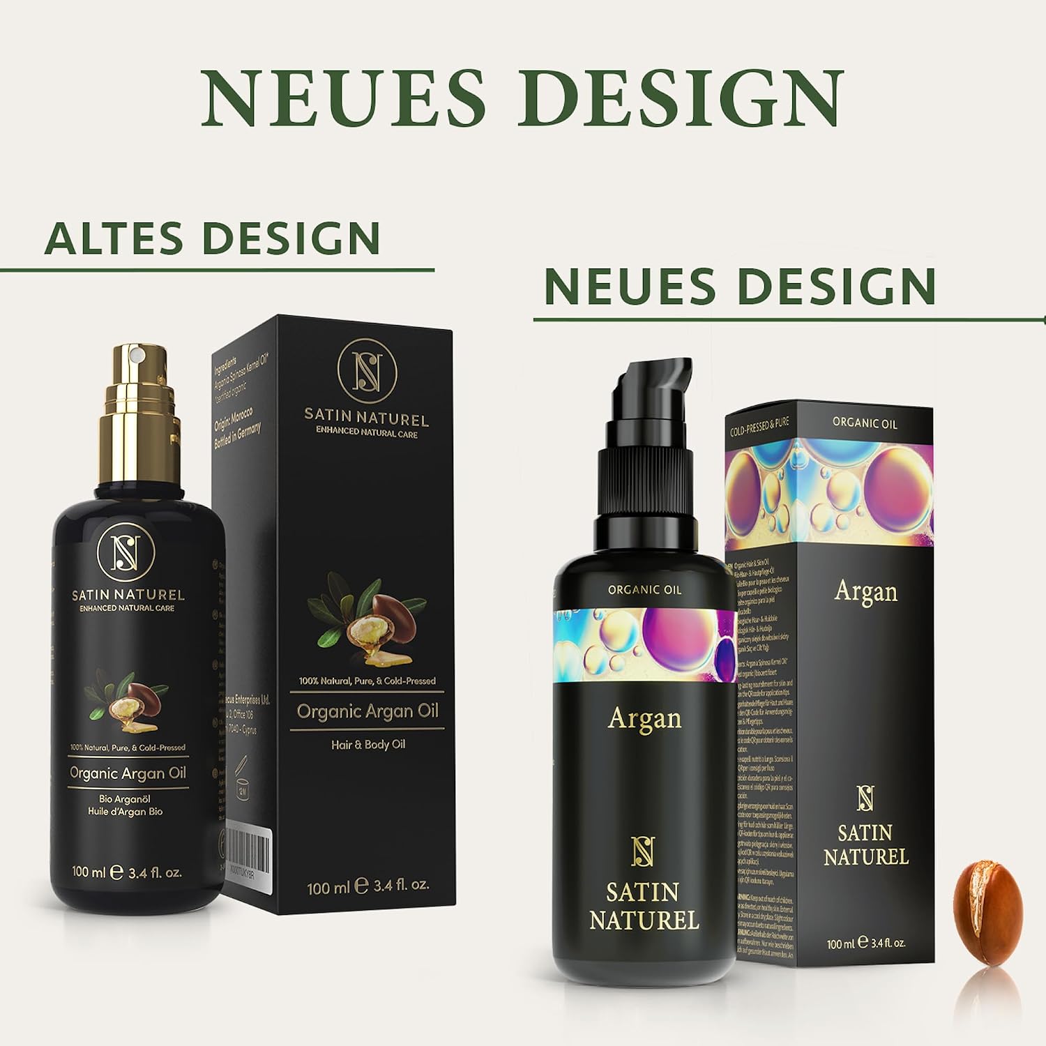 Thumbnail 3 de Satin Naturel Bio Arganöl 100ml für Haut & Haare