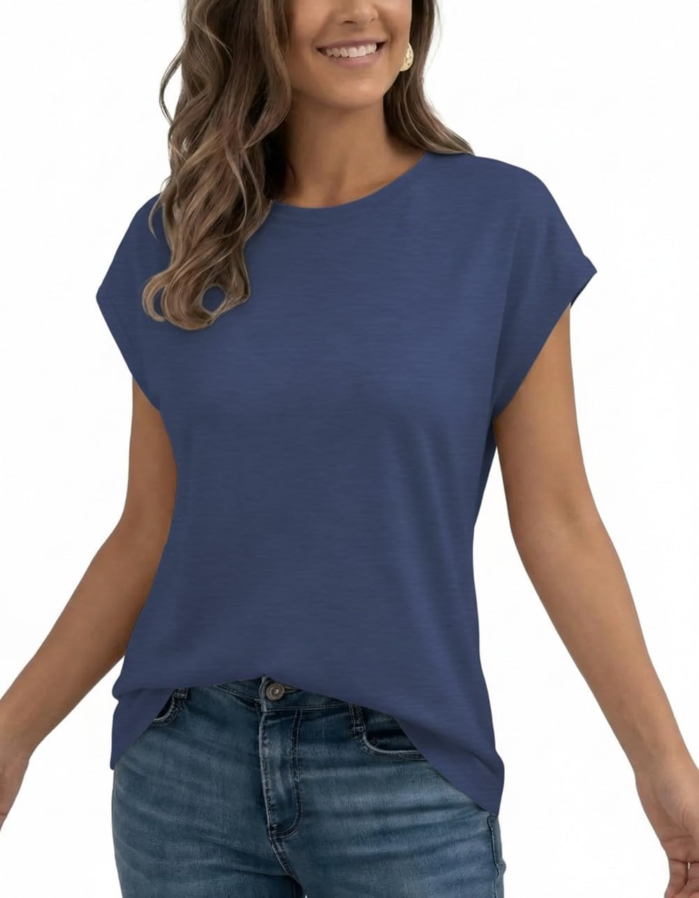 Detalle 2 de AirMood T-shirt d’été décontracté pour femme – Coupe ample