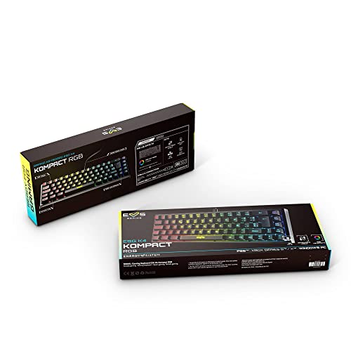 Thumbnail 5 de Energy Sistem Gaming Keyboard ESG K4 KOMPACT-RGB: teclado gamer compacto con iluminación y cable USB-C