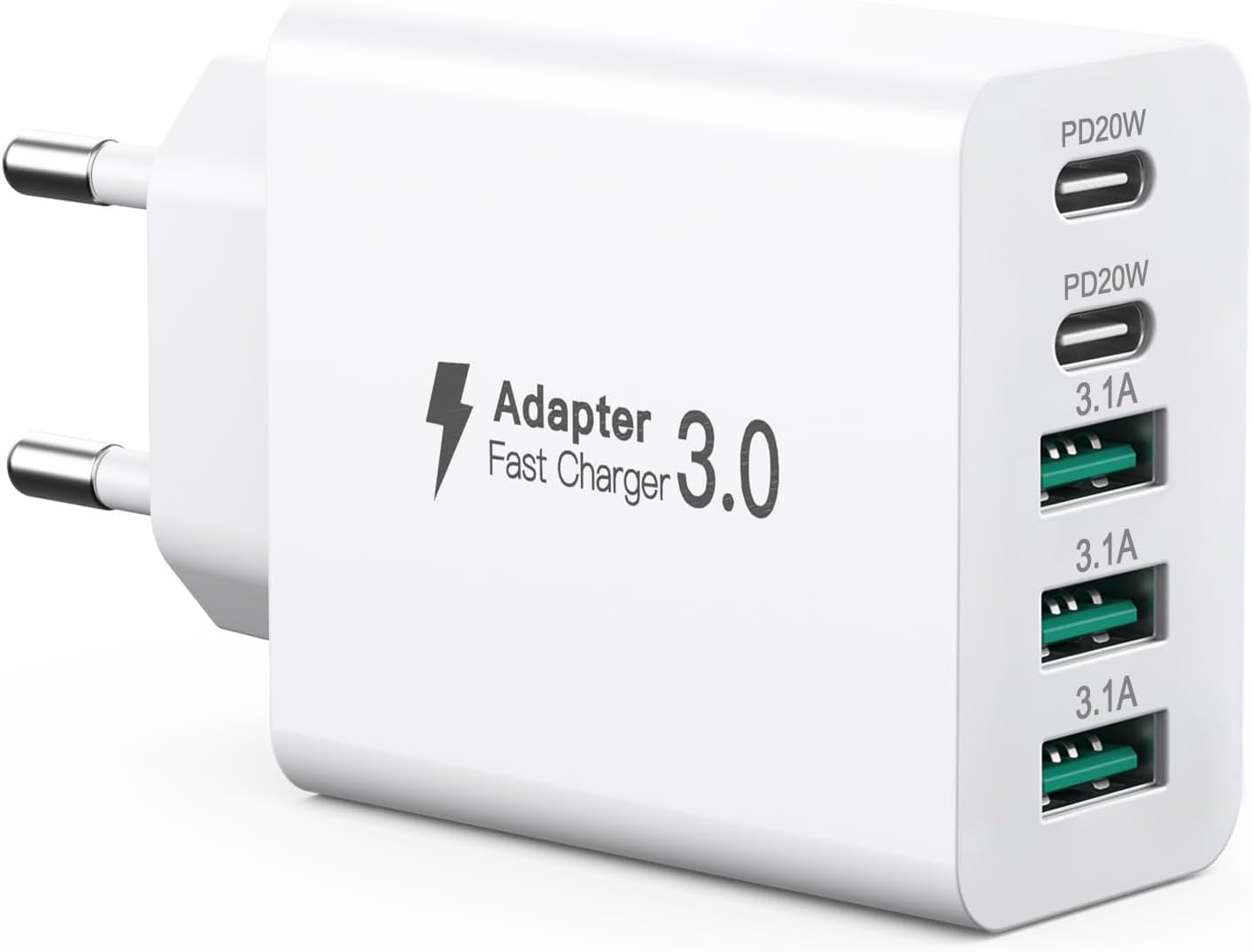 Detalle de sccvee Cargador USB C 50W 5 puertos