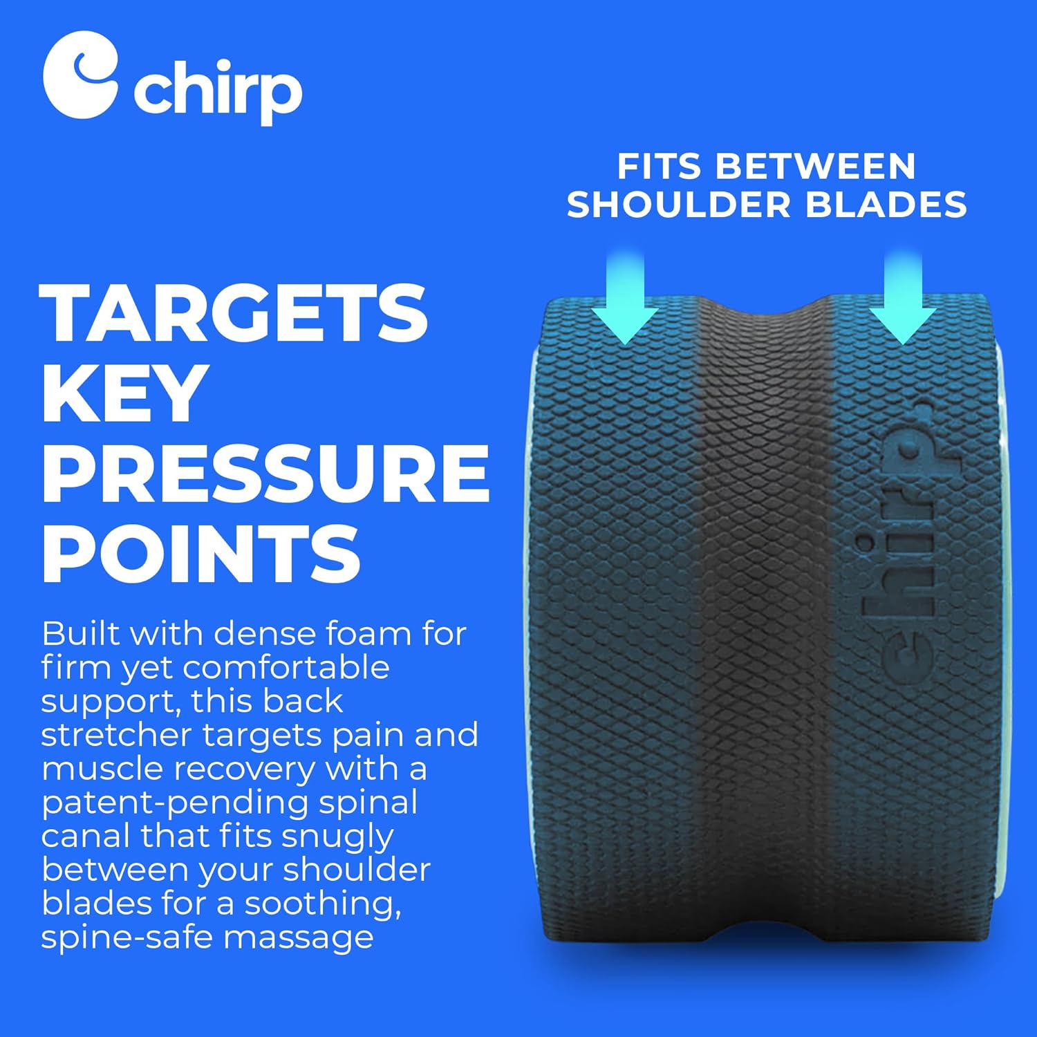Thumbnail 2 de Chirp Chirp Wheel+ Foam Roller (6 Inch Mint) for Targeted Back & Neck Relief