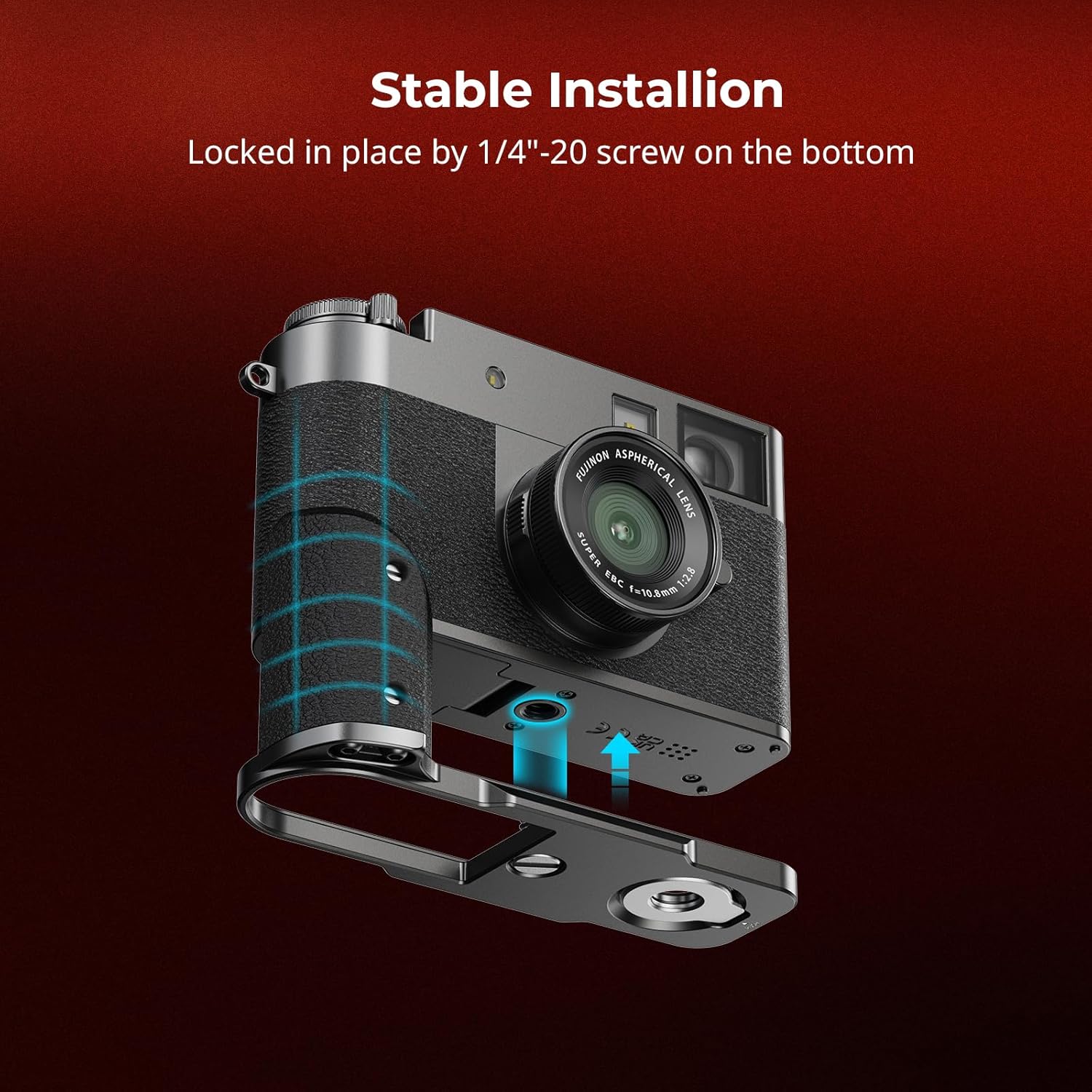 Detalle de SMALLRIG X 44,5 g L‑Griff für FUJIFILM X Half