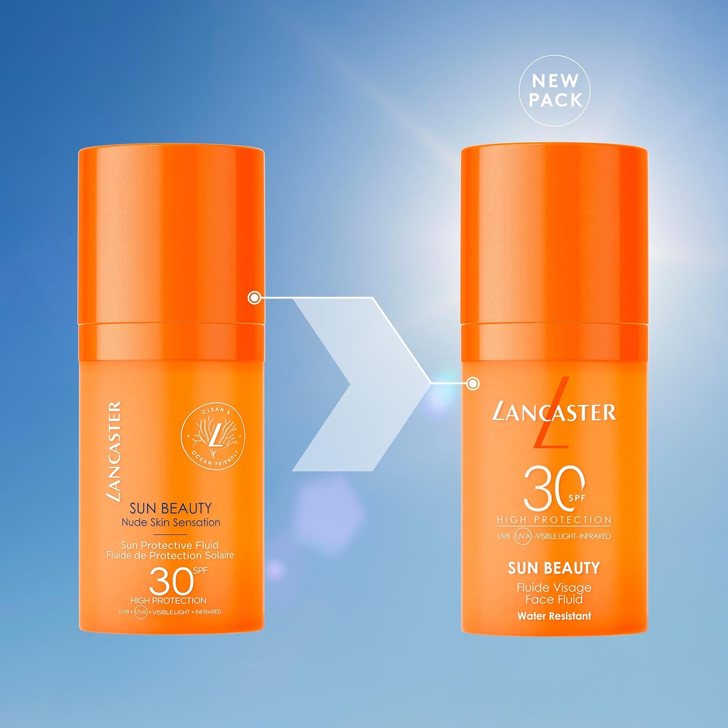 Detalle 2 de Lancaster Sun Beauty Nude Skin Sensation Fluido Protezione Solare SPF30