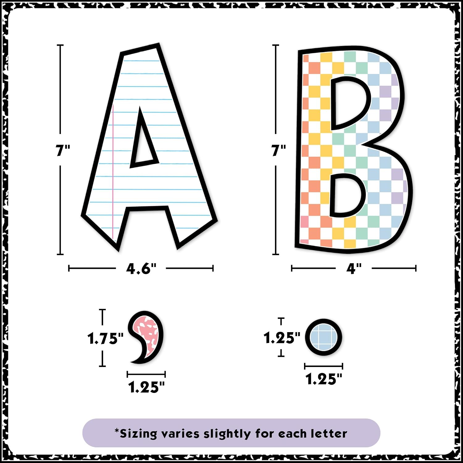 Thumbnail 6 de Teacher Created Resources Classroom Letter Set, 7-inch