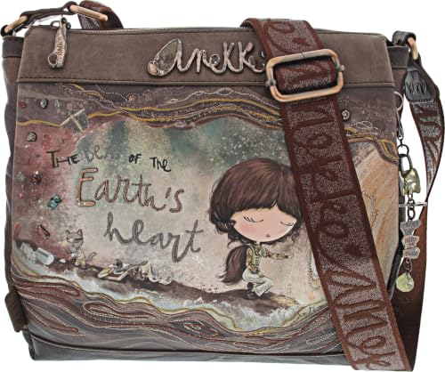 Detalle de Anekke Core Crossbody Bag M Multicolor — Compagne idéale pour le quotidien