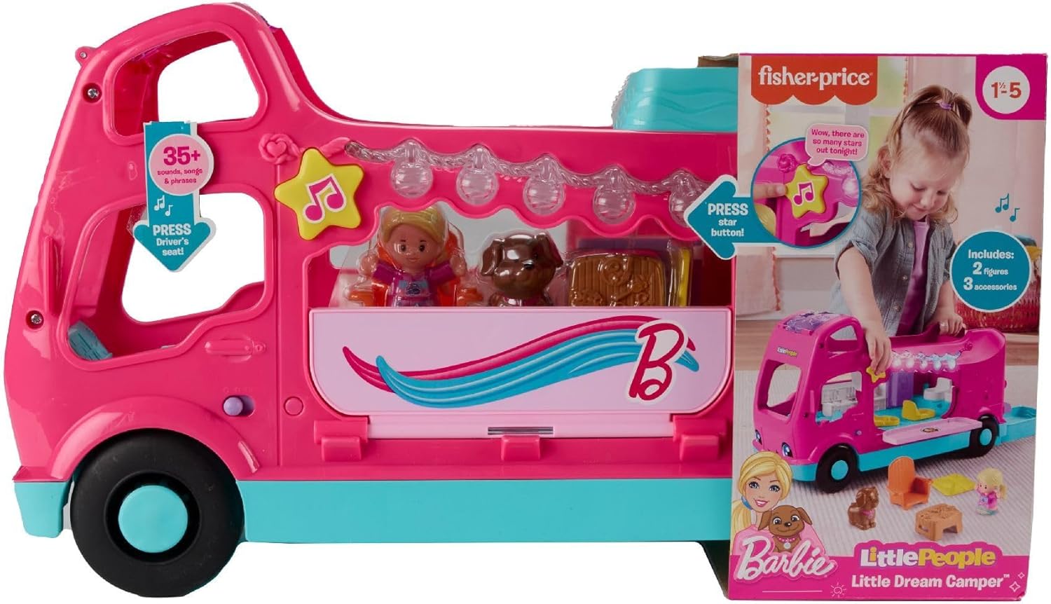Fisher-Price Barbie Dreamcamper 18 mesi