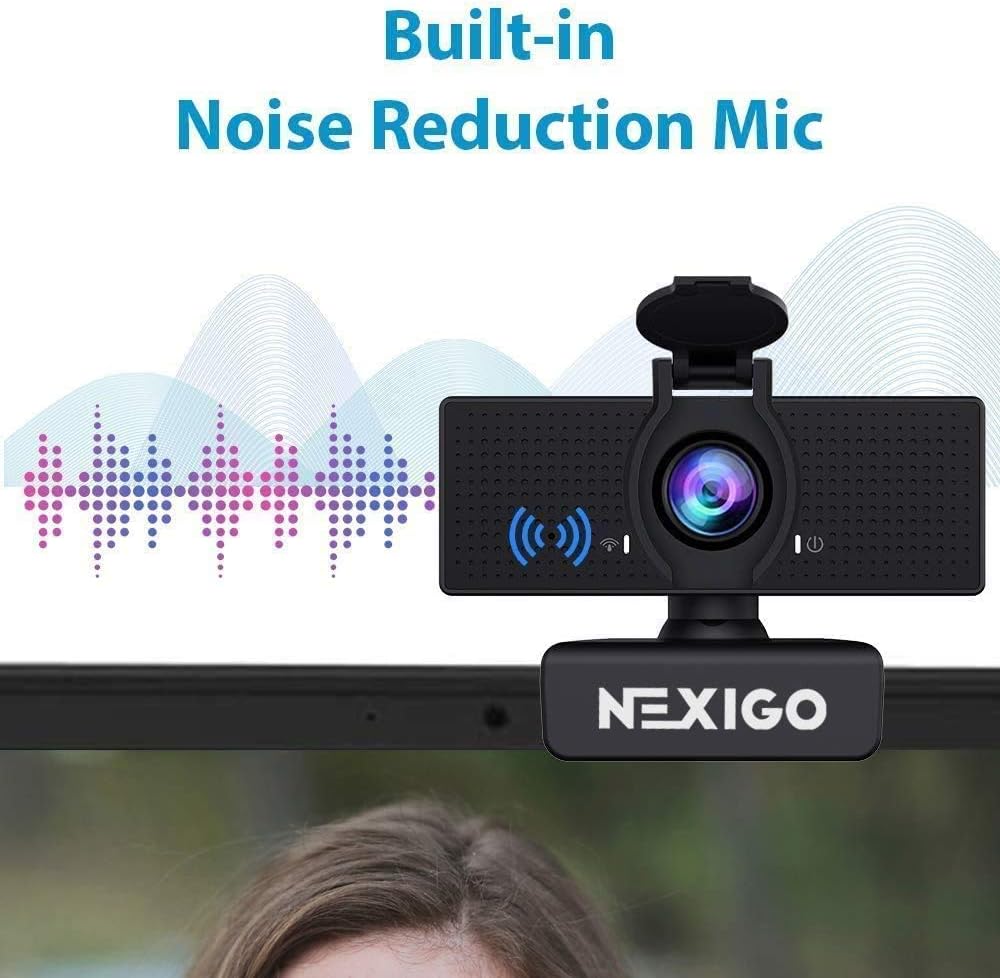 Detalle 2 de NexiGo N60 1080P webcam