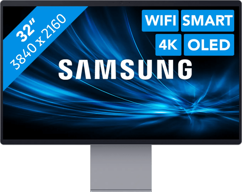 Detalle de Samsung Smart OLED LS32FM902SUXEN – 32 Zoll 4K OLED mit USB-C Dockingstation