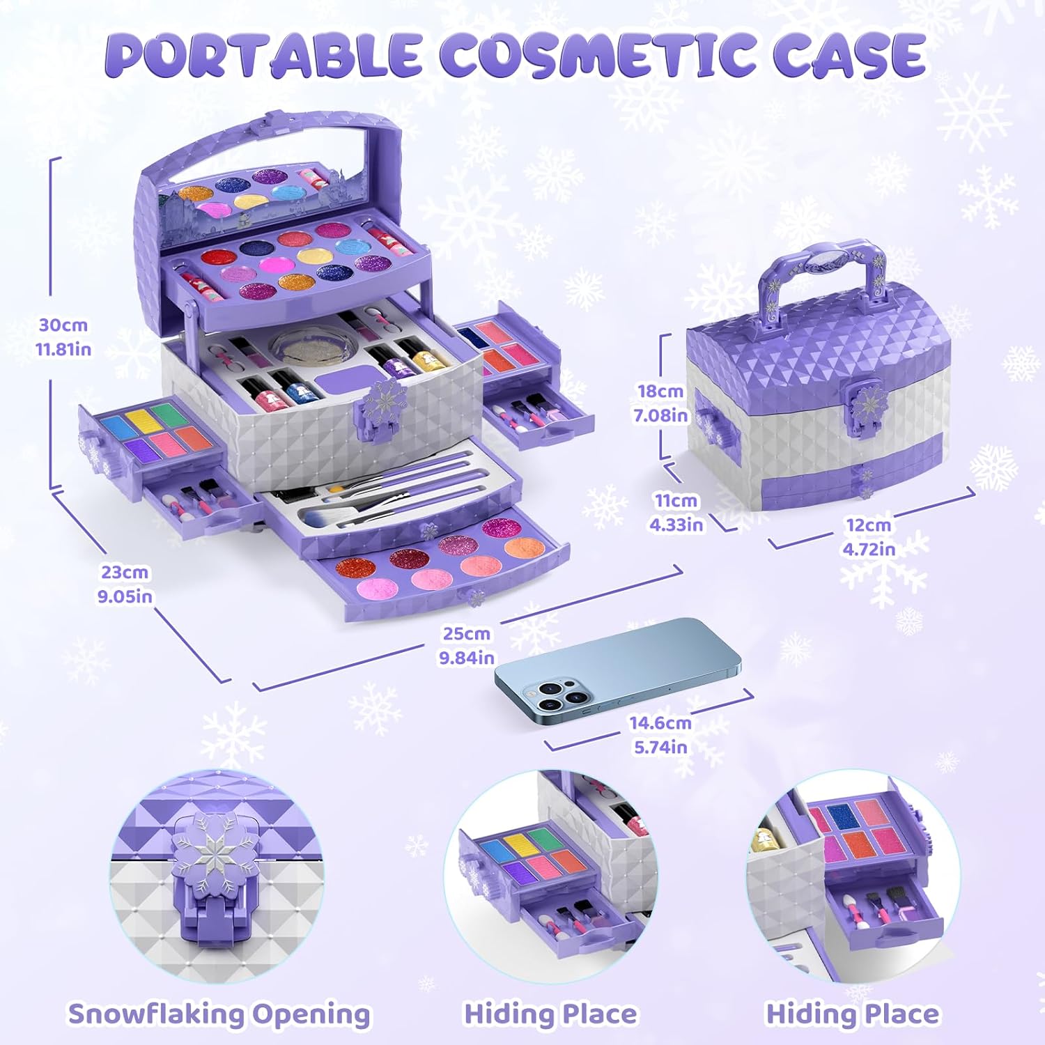 Thumbnail 5 de PERRYHOME Kids Makeup Set 56 pcs 🎀