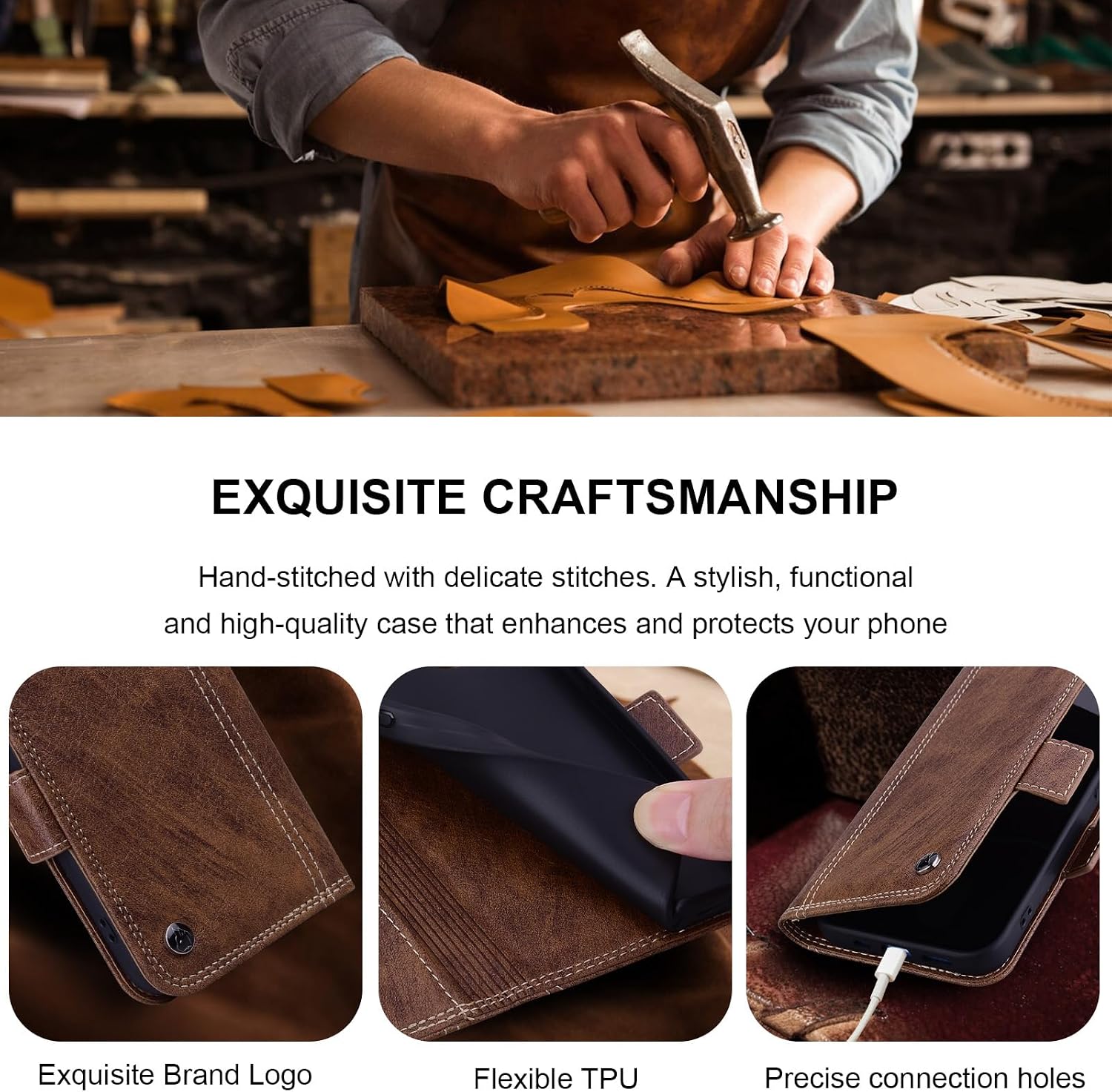 Thumbnail 3 de Aimigel wallet case for Samsung Galaxy A36 5G